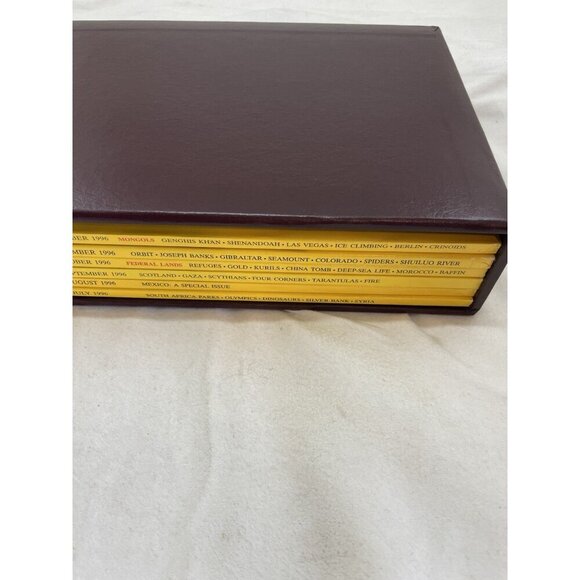 Vintage Nat Geo Lot Jul–Dec 1996 Slipcover Set | Wildlife, Illustrated - Picture 3 of 16